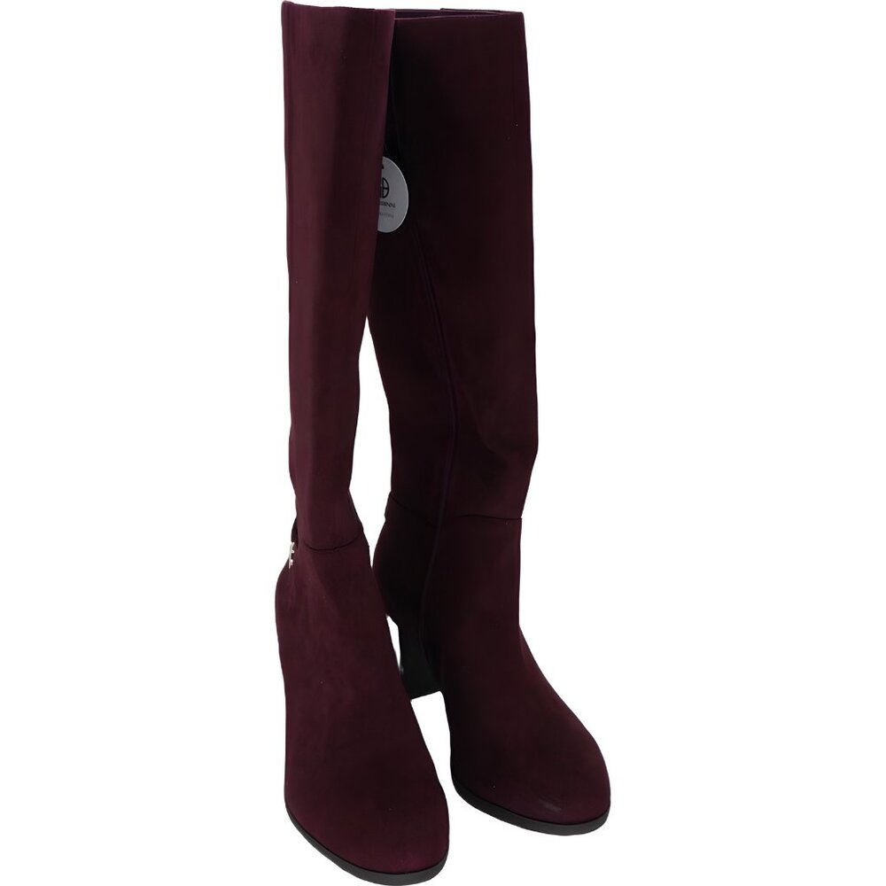 Giani Bernini Adonnys Memory-Foam Dress Boots Wine Women's US 9.5M